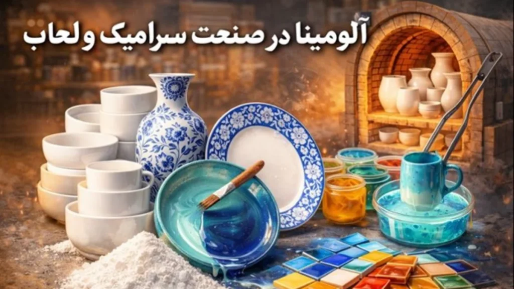 کاربرد آلومینا در صنعت سرامیک و لعاب