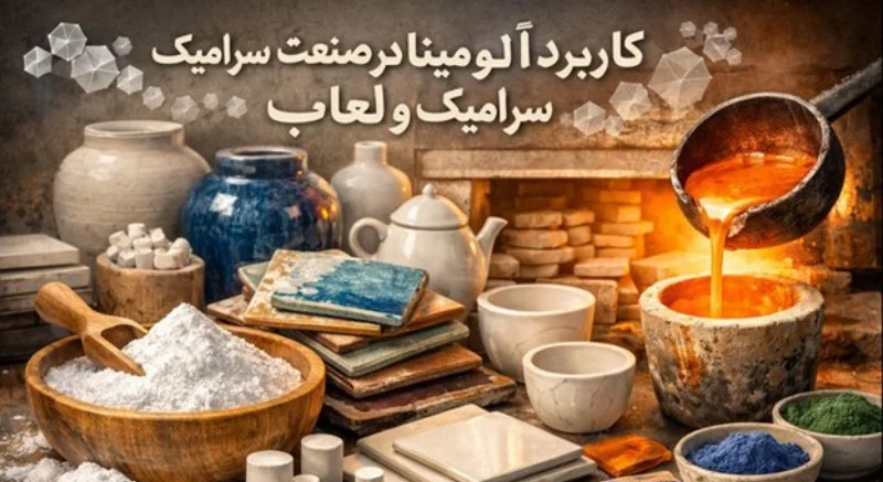 کاربرد آلومینا در صنعت سرامیک و لعاب