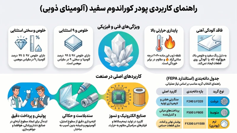 کوراندوم سفید