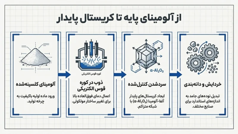 آلومینای سفید ذوب شده
